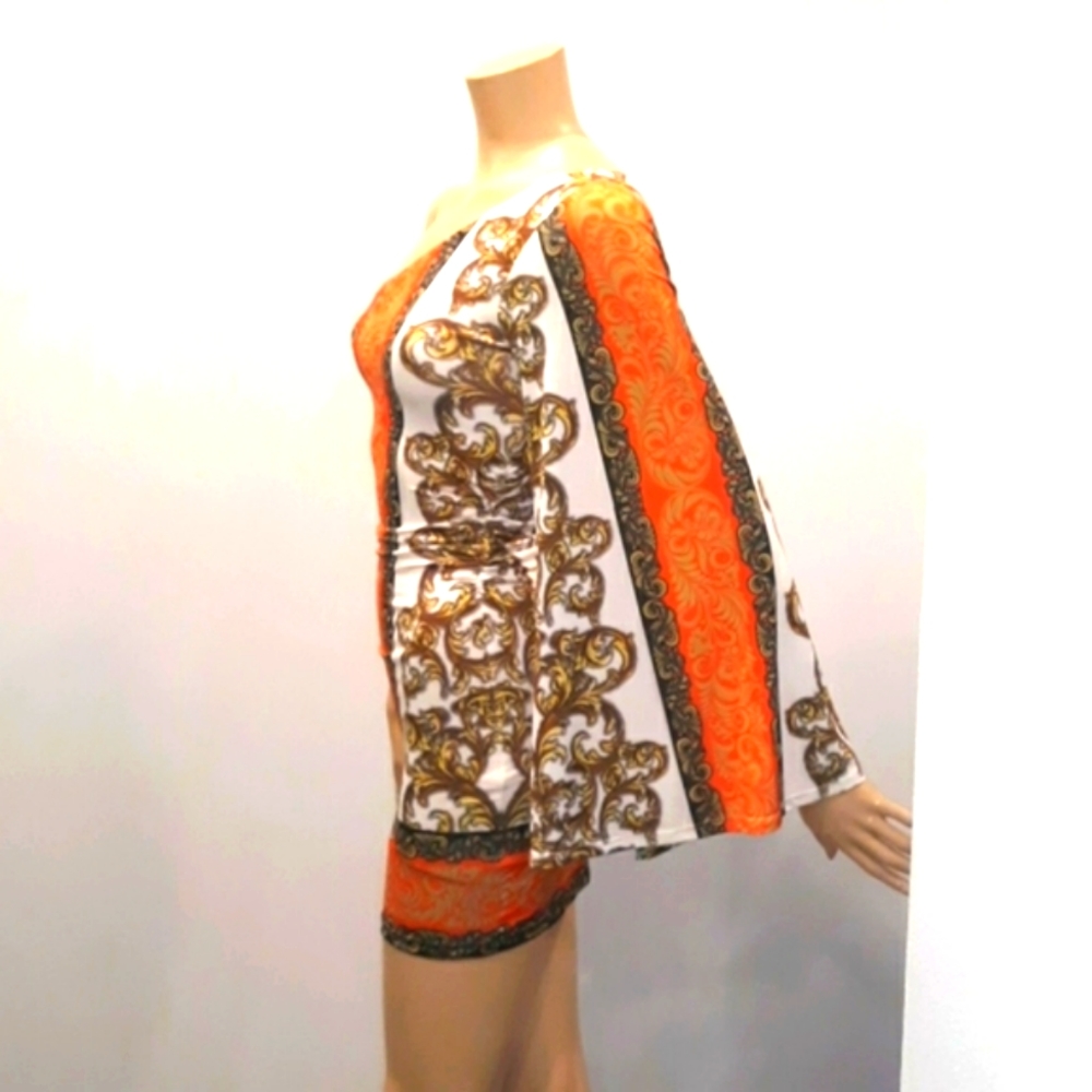 Arden B 1 bell sleeve bodycon mini dress XS - Picture 7 of 8